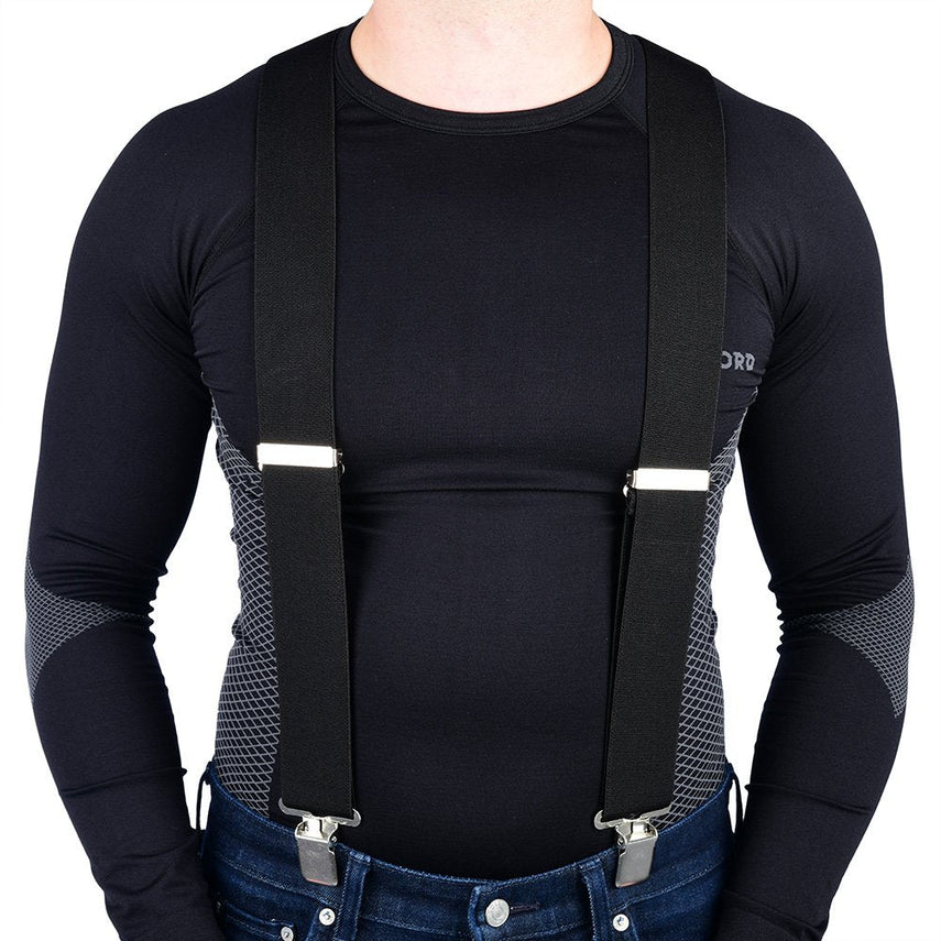 Elastic Rigger Oxford Riggers Black – Riderwear