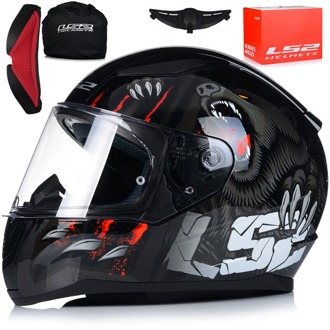 Riderwear | LS2 FF353 RAPID-II CLAW Full Face Helmet
