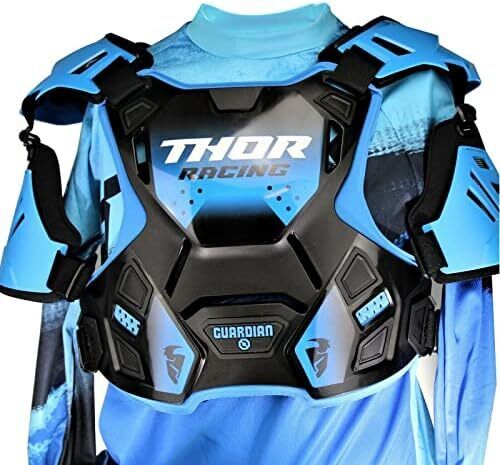 Thor Guardian Adult Motocross Body Armour - Blue