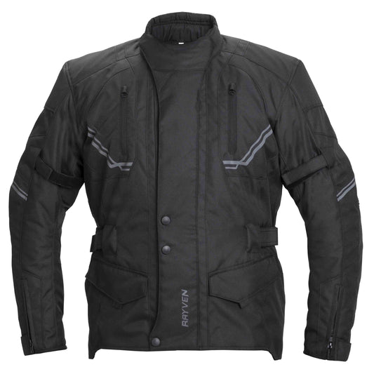 RAYVEN TAYLOR CE TEXTILE JACKET - BLACK