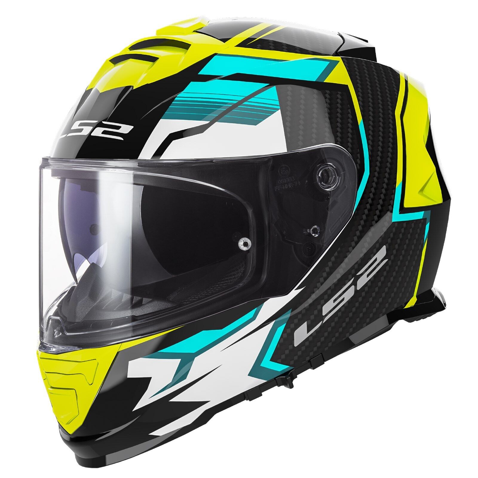 Riderwear | LS2 FF800 Storm-II Helmet - Tracker Yellow