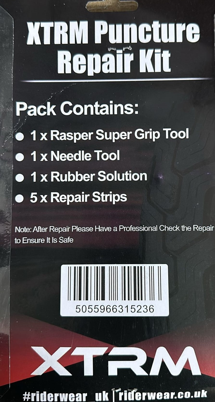 XTRM TUBELESS TYRE REPAIR KIT
