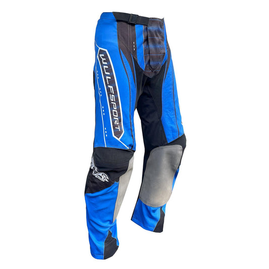 Wulfsport Corsair Adult Motocross Pant - Black/Blue