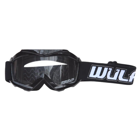Wulfsport Kids Motocross Goggles - Black