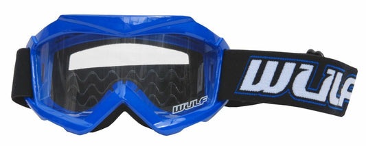 Wulfsport Kids Motocross Goggles - Blue