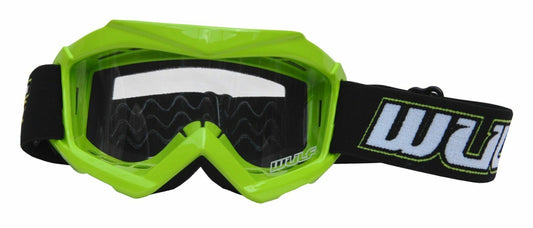 Wulfsport Kids Motocross Goggles - Green
