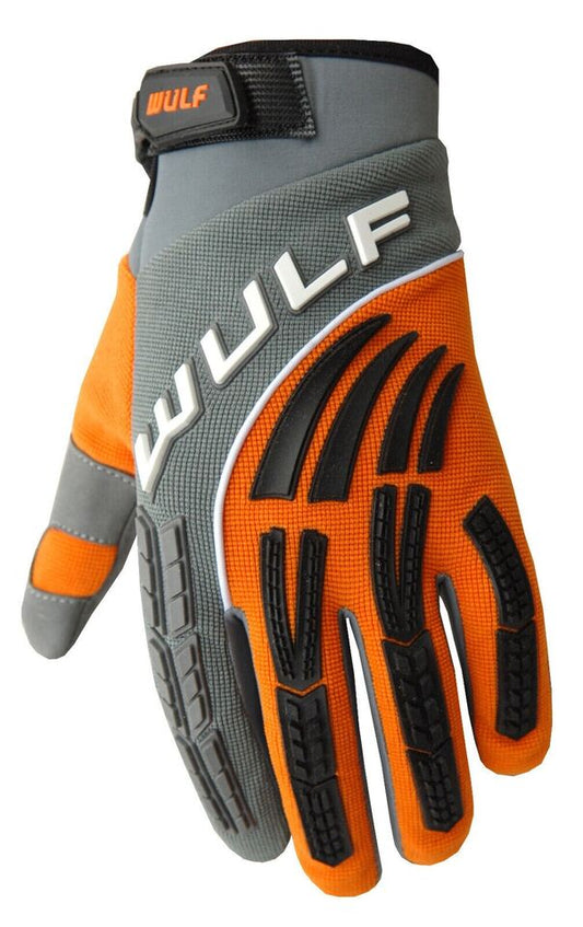 Wulfsport Shadow Adult Motocross Gloves - Orange