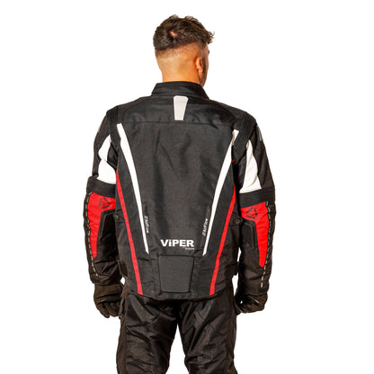 Viper Axis 2.0 Motorcycle Jacket Red