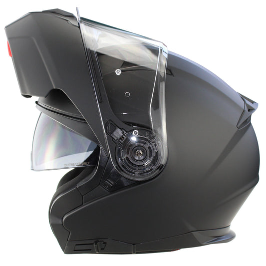 3GO E335 FLIP UP MODULAR HELMET - MATT BLACK