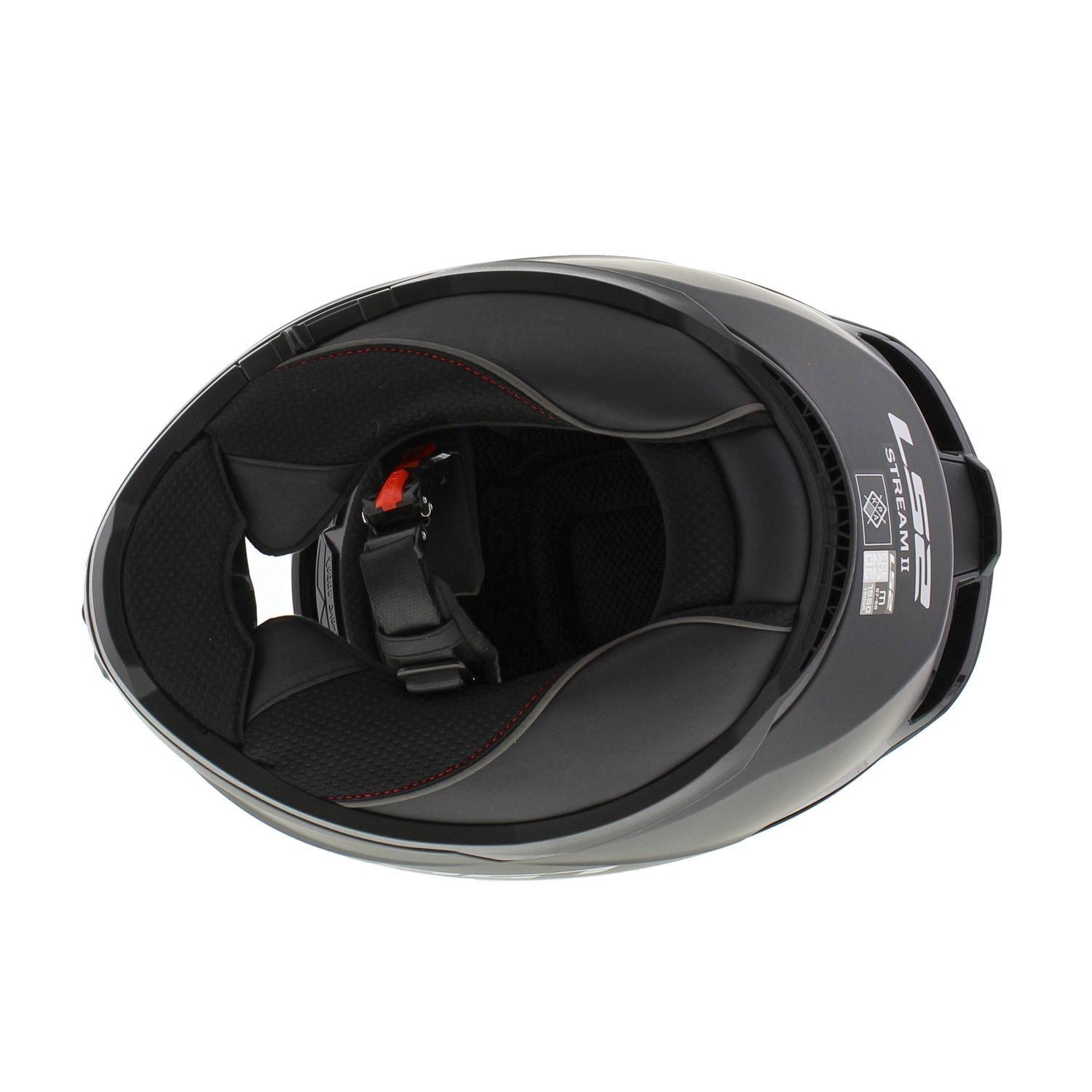 Riderwear | LS2 FF808 STREAM-II Full Face Helmet, Matt Black