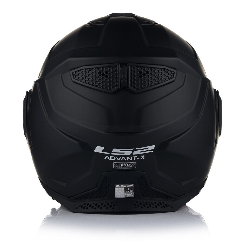 Riderwear | LS2 FF901 ADVANT X Flip-Front Helmet - Matt Black