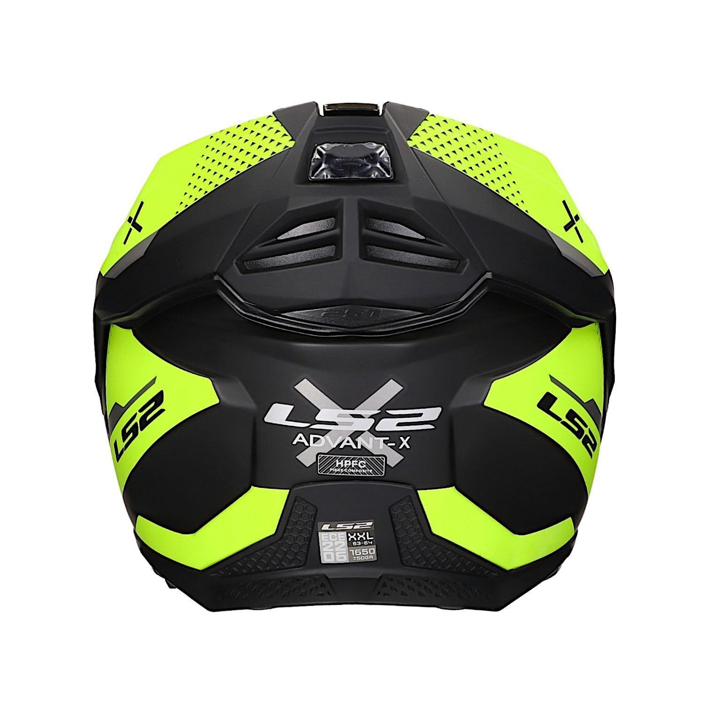 Riderwear | LS2 FF901 ADVANT X OBLIVION Flip-Up Helmet - Hi-Viz Matt Black