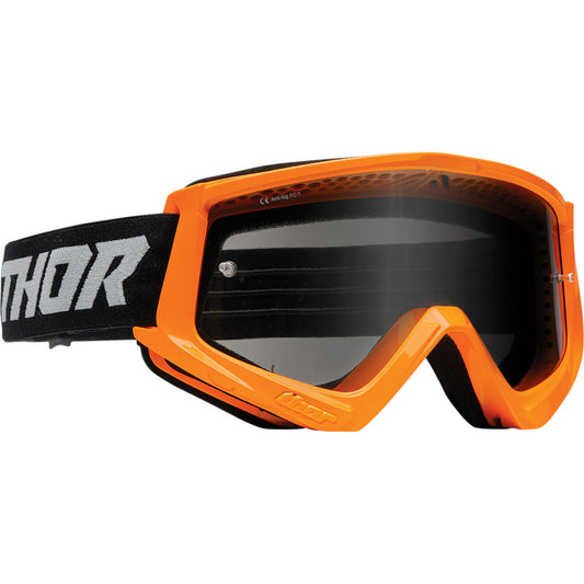 Thor Combat Racer Sand Adult Motocross Goggles - Fluo Black