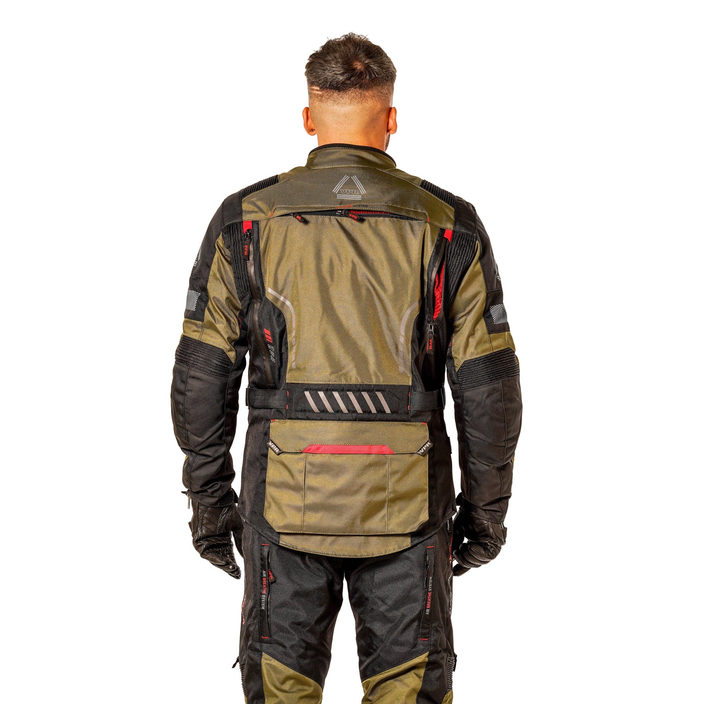 Viper Guard CE Textile Adventure Jacket Olive Black