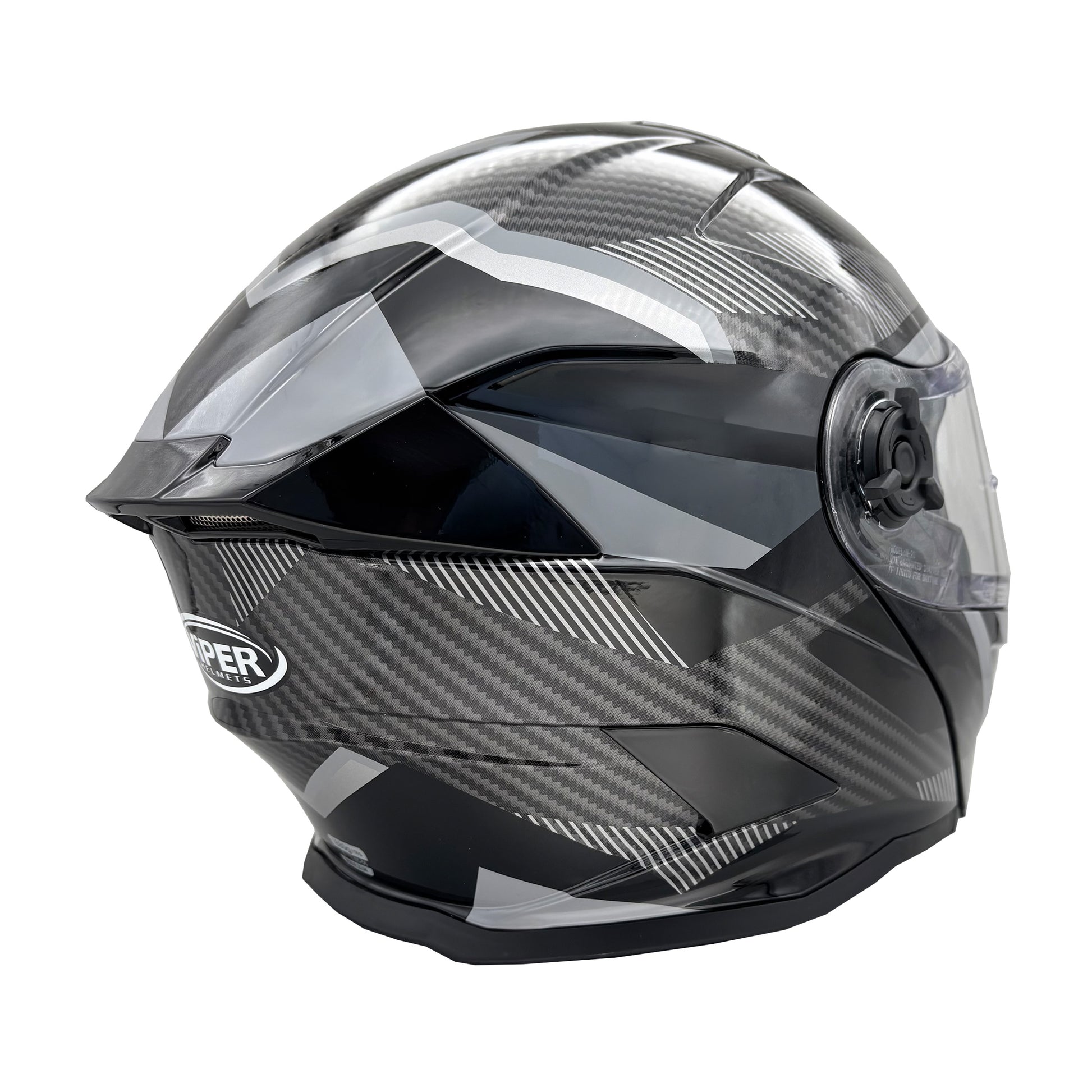 bluetooth stereo motorcycle helmet viper rs v121 RSV121v8 BL+ Blinc Flip Front Helmet – Riderwear