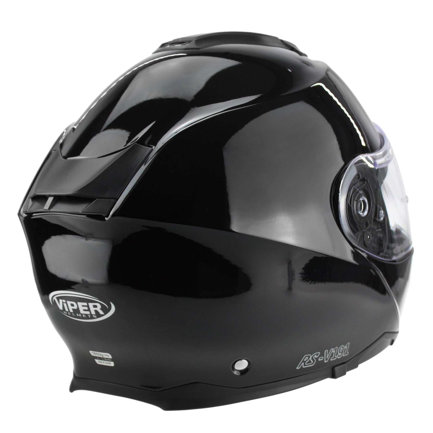 Riderwear | Viper Rsv191 Blinc 3.0 Flip Up Helmet - Gloss Black