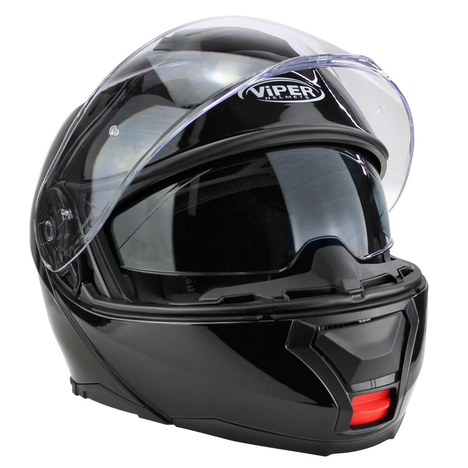 Riderwear | Viper Rsv191 Blinc 3.0 Flip Up Helmet - Gloss Black