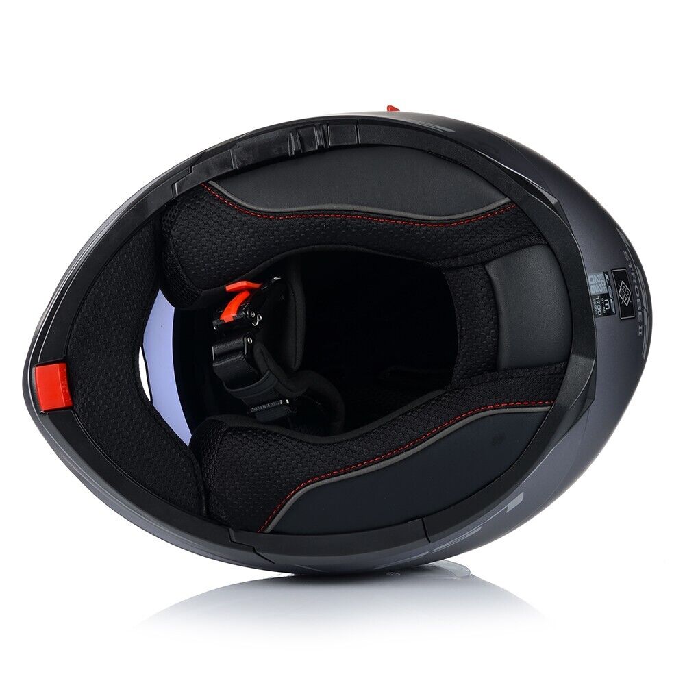 LS2 FF908 STROBE II Flip Front Helmet - Matt Titanium