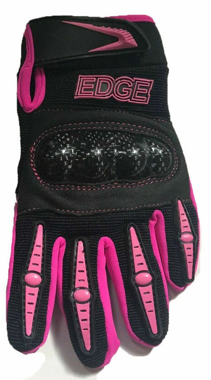 XTRM Kids Storm EDGE Gloves Black Pink