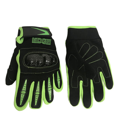 XTRM Kids Storm EDGE Gloves Black Green