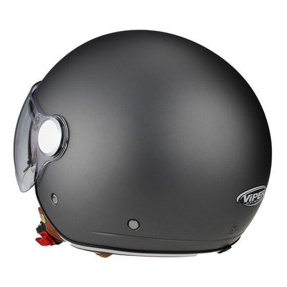 Viper Rsv19 Open Face Jet Helmet Matt Titanium