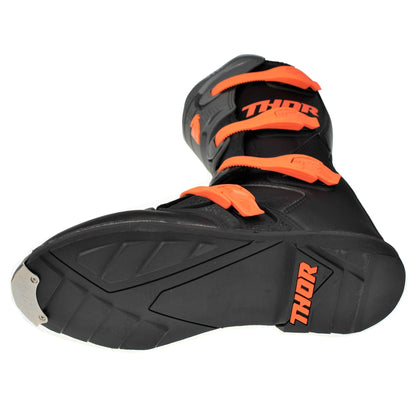 Thor Blitz XP Adult Motocross Boots - Orange/Charcoal