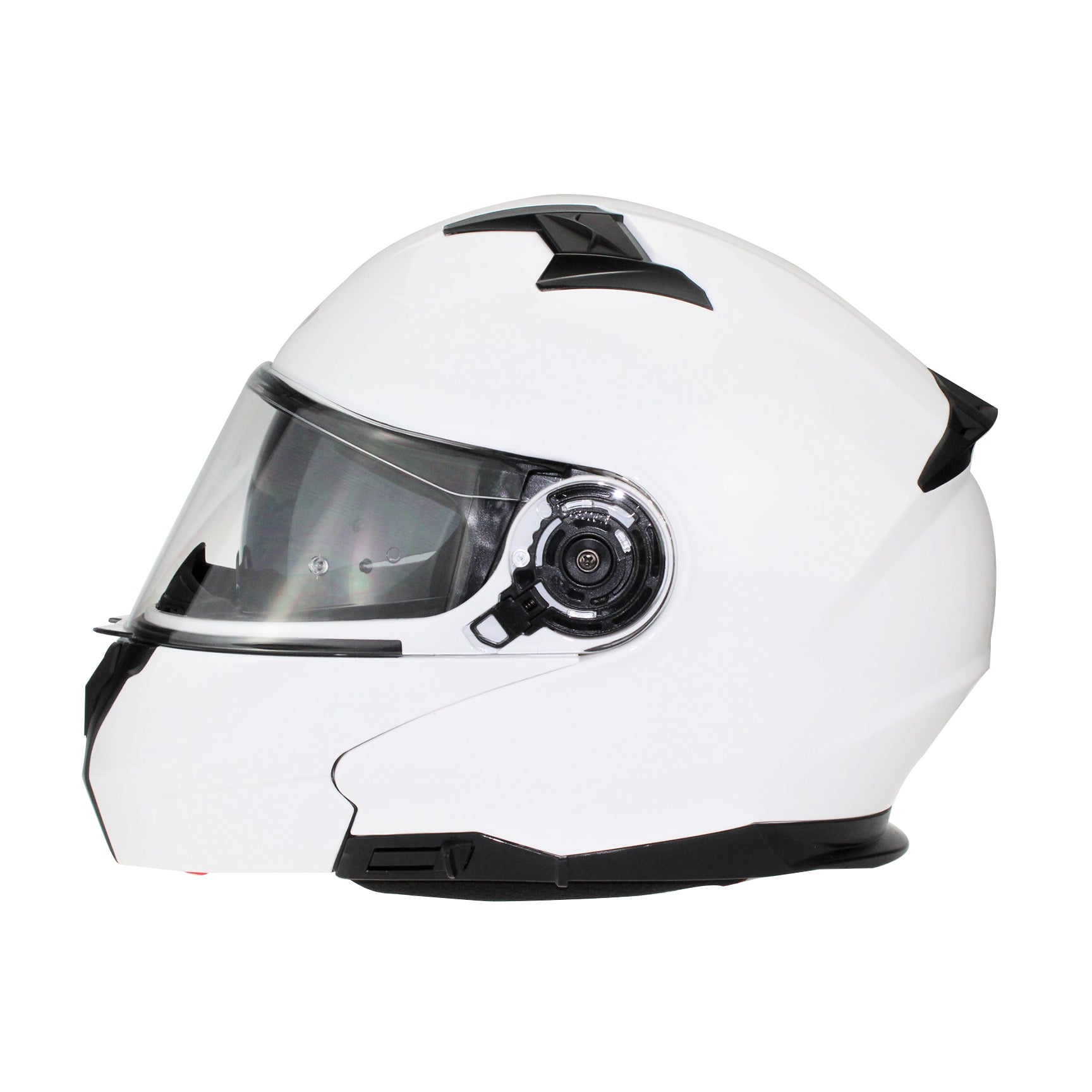 VIPER RSV345 FLIP UP MOTORBIKE HELMET - WHITE