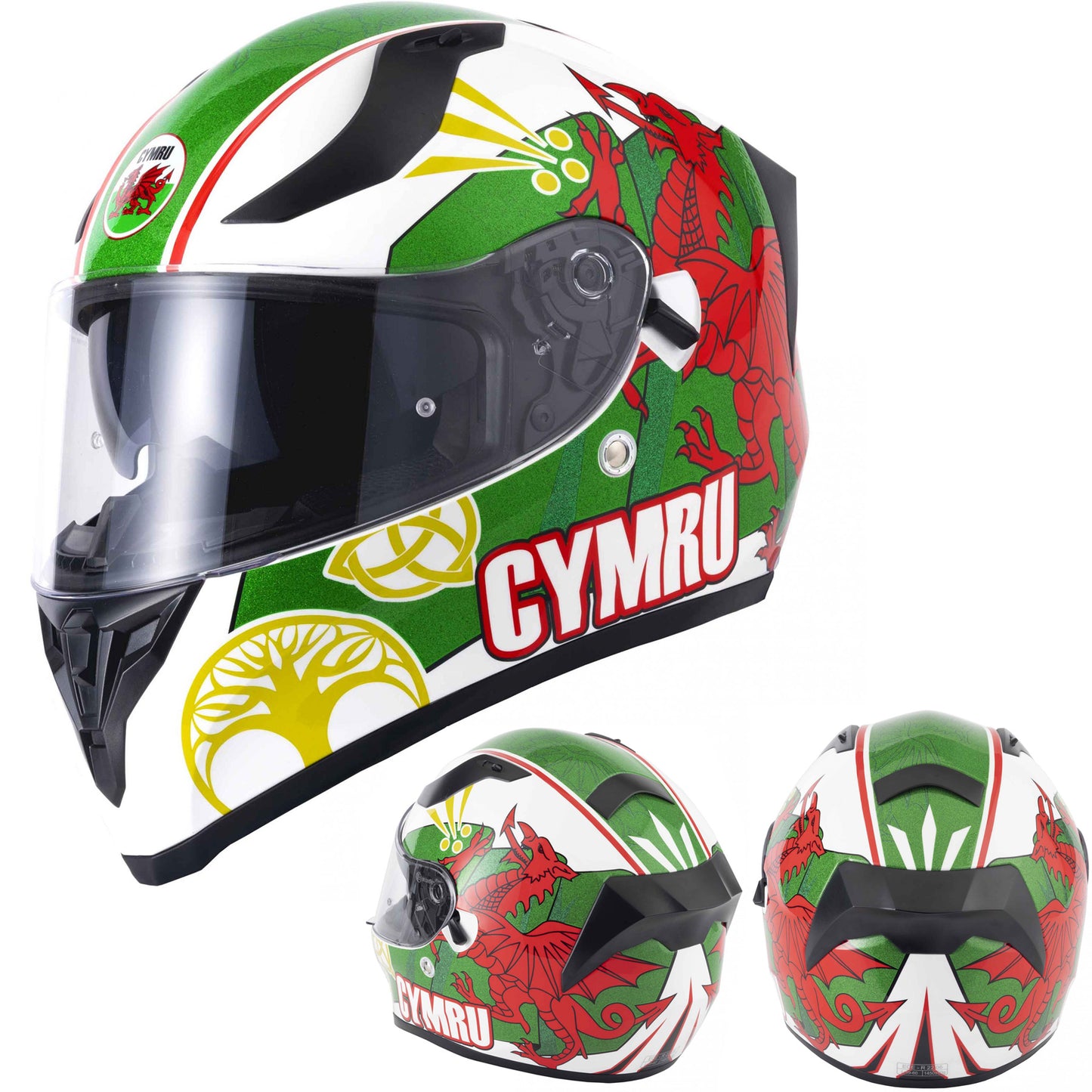 Riderwear | VCAN H128 WALES Full Face Helmet