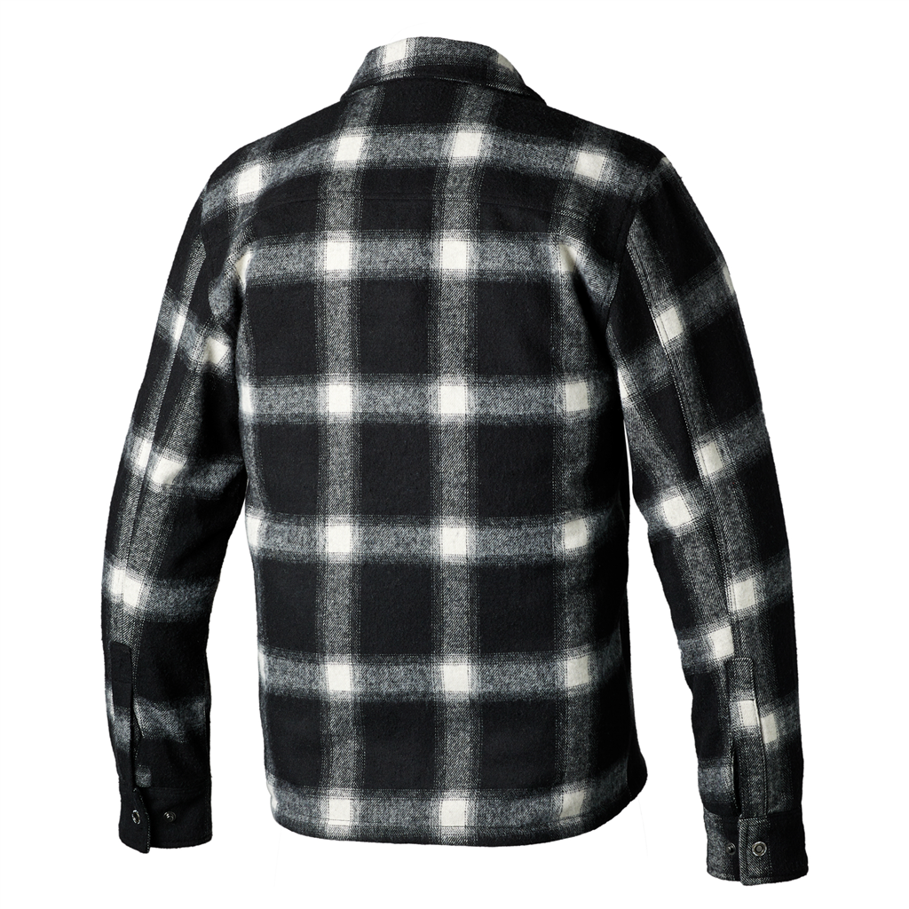 BRUSHED CE MENS TEXTILE SHIRT - BLACK