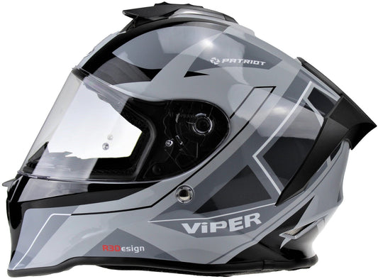 VIPER RS55 FULL FACE HELMET - CYCLONE GREY