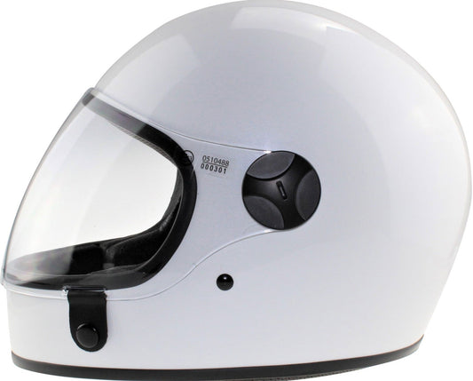 VPR.303 F650 FIBERGLASS FULL FACE RETRO HELMET - OFF WHITE