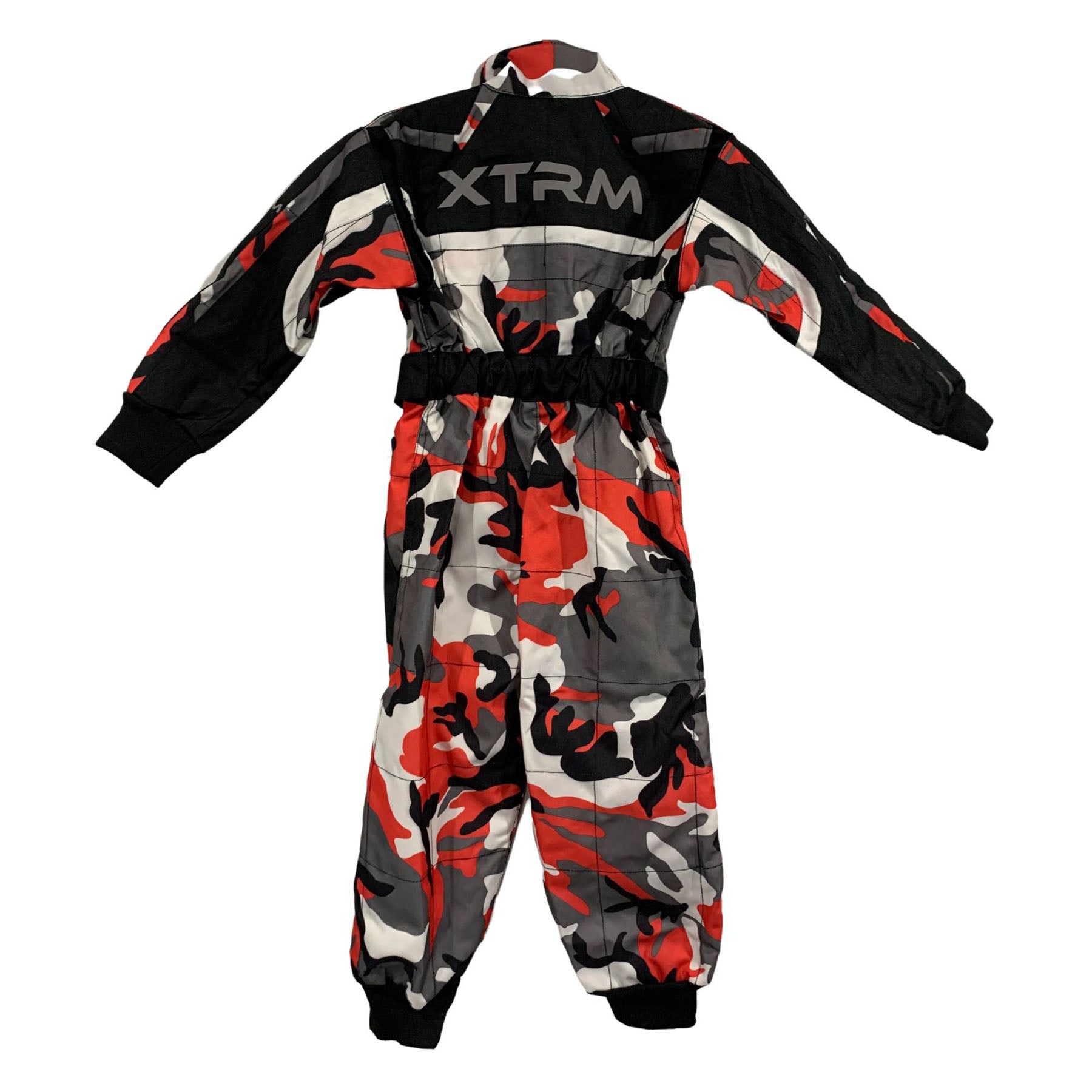 XTRM KIDS MOTOCROSS KART SUIT - CAMO RED