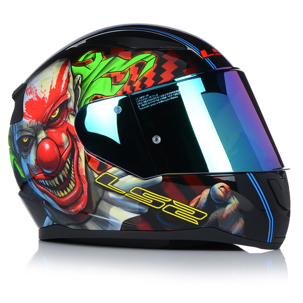 Riderwear | LS2 FF353 RAPID-II Happy Dreams Helmet with Rainbow Visor