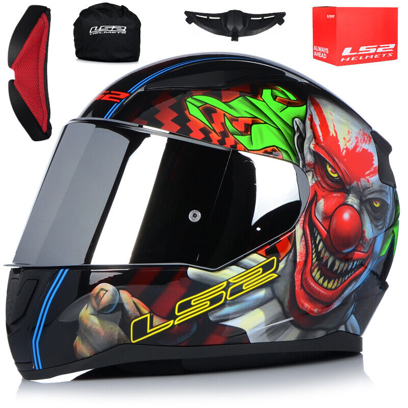 Riderwear | LS2 FF353 RAPID HAPPY DREAMS Helmet with Silver Visor