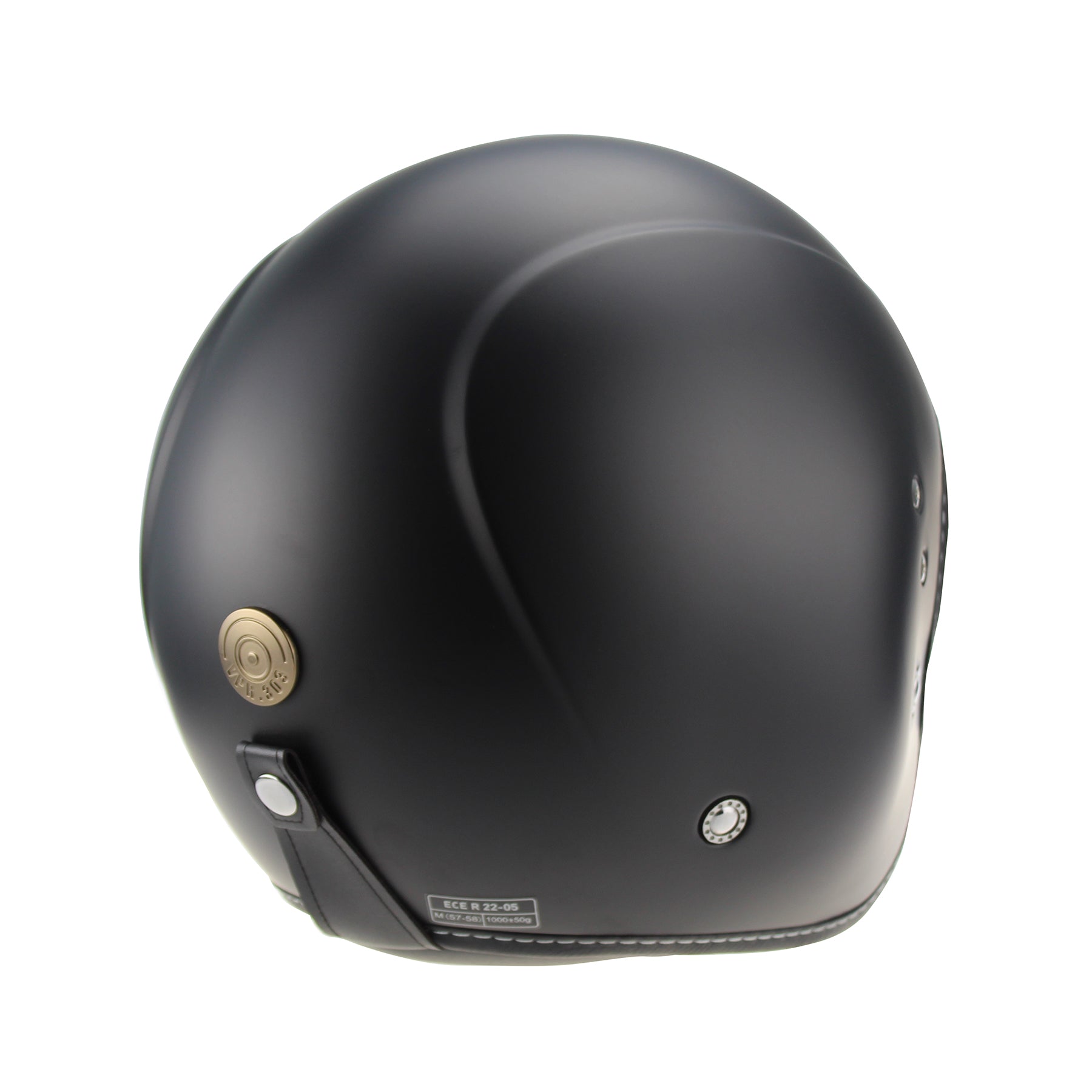 VPR.303 F17 AVIATOR OPEN FACE JET HELMET - MATT BLACK