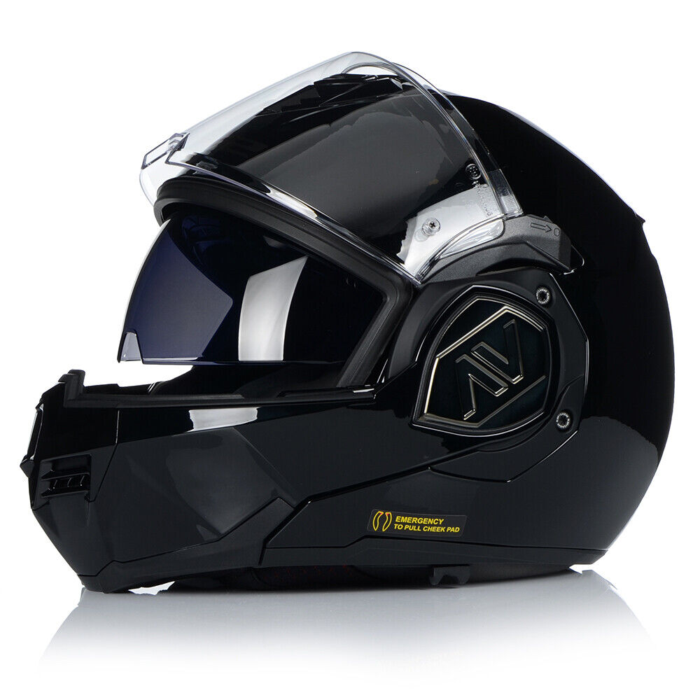 Riderwear | LS2 FF906 ADVANT Modular Helmet- Black