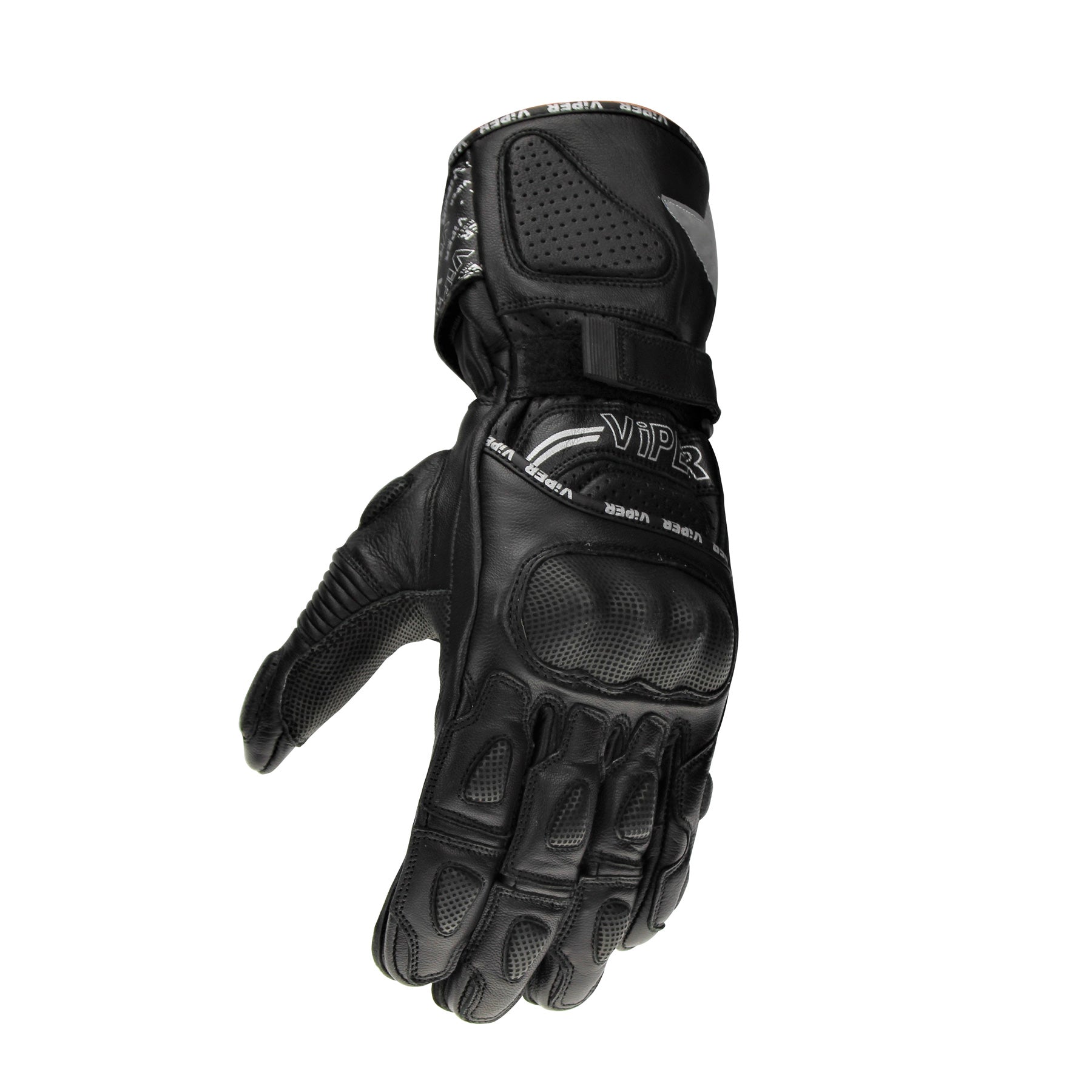 VIPER FURYTEK PRO CE/UKCA WATERPROOF LEATHER GLOVES - BLACK