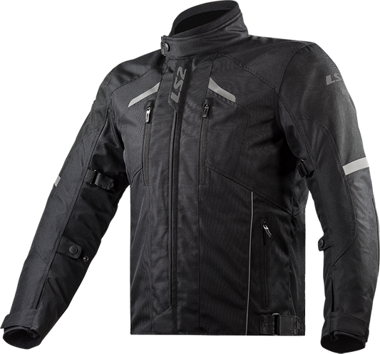 LS2 SERRA EVO MEN REFLECTIVE JACKET - BLACK