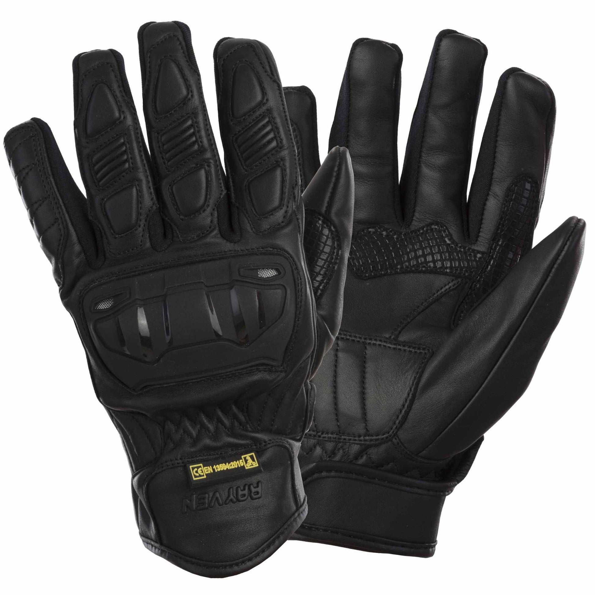 RAYVEN ROCKLAND CE GLOVE ROC00 - BLACK / FLUO