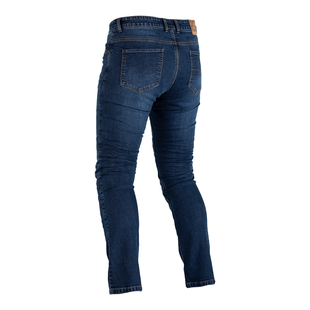 RST X KEVLAR® TAPERED-FIT CE MENS SL TEXTILE JEANS - MID BLUE DENIM