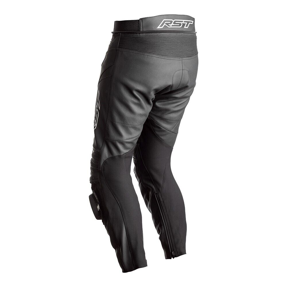 TRACTECH EVO 4 CE MENS LEATHER JEANS - BLACK