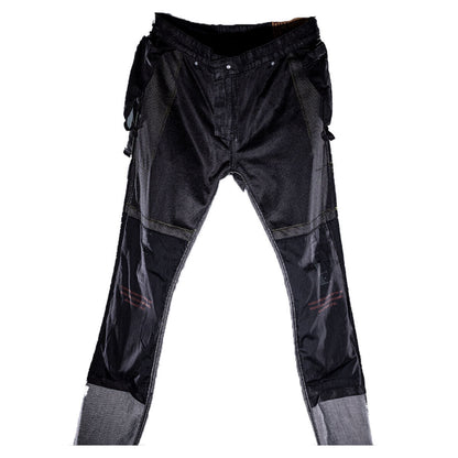 RST X KEVLAR® TAPERED-FIT CE MENS TEXTILE JEANS - BLACK DENIM