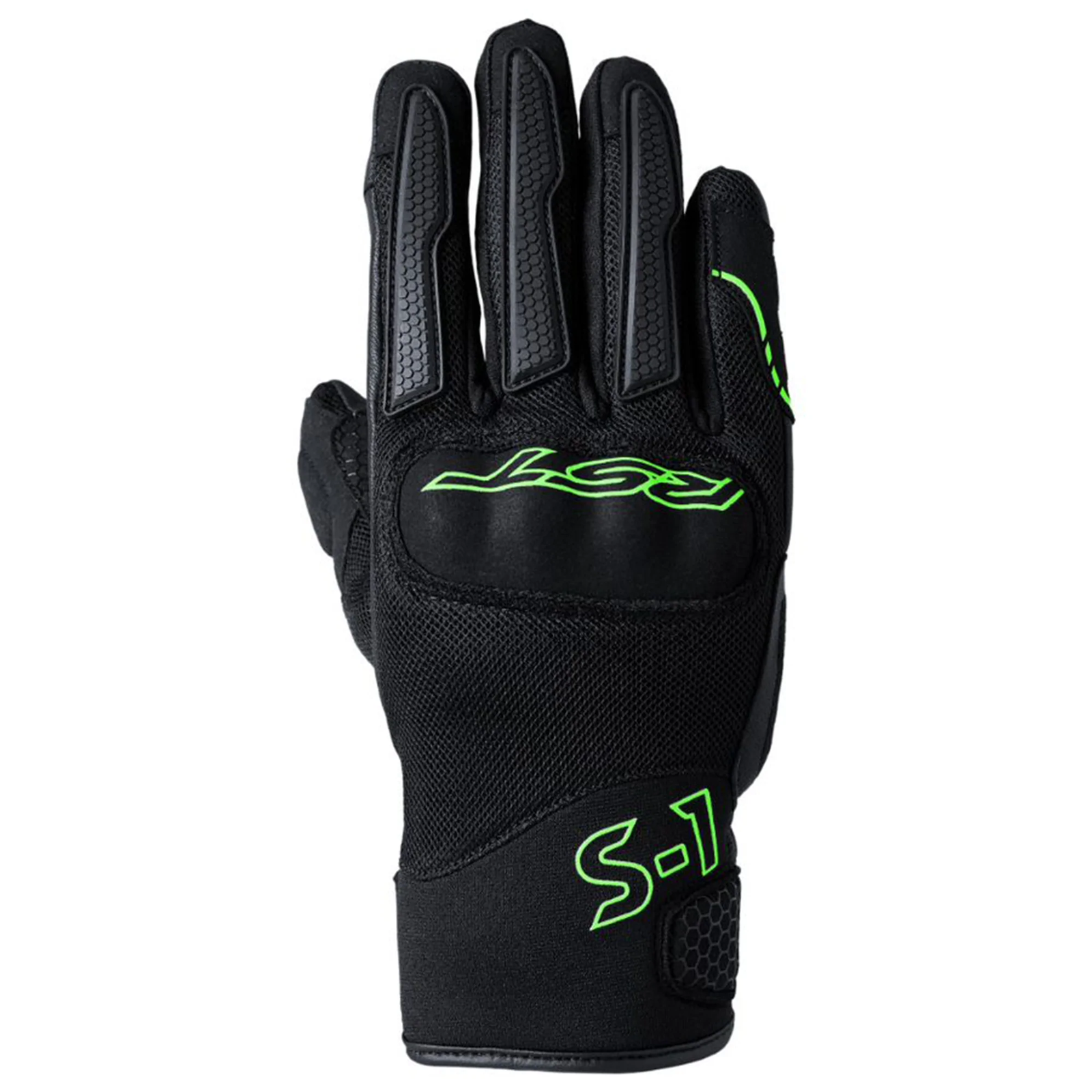 S1 MESH CE MENS GLOVES - NEON GREEN