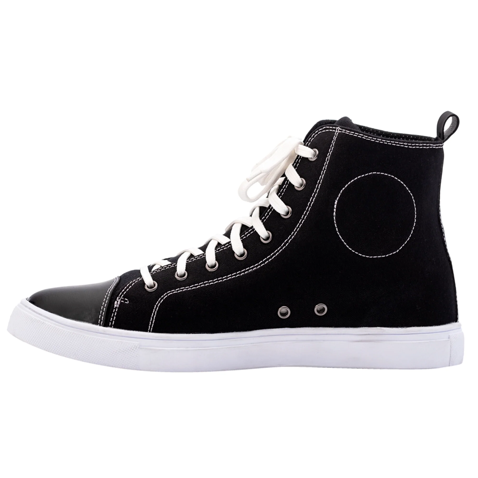 URBAN 3 MOTO SNEAKER MENS CE BOOTS - BLACK