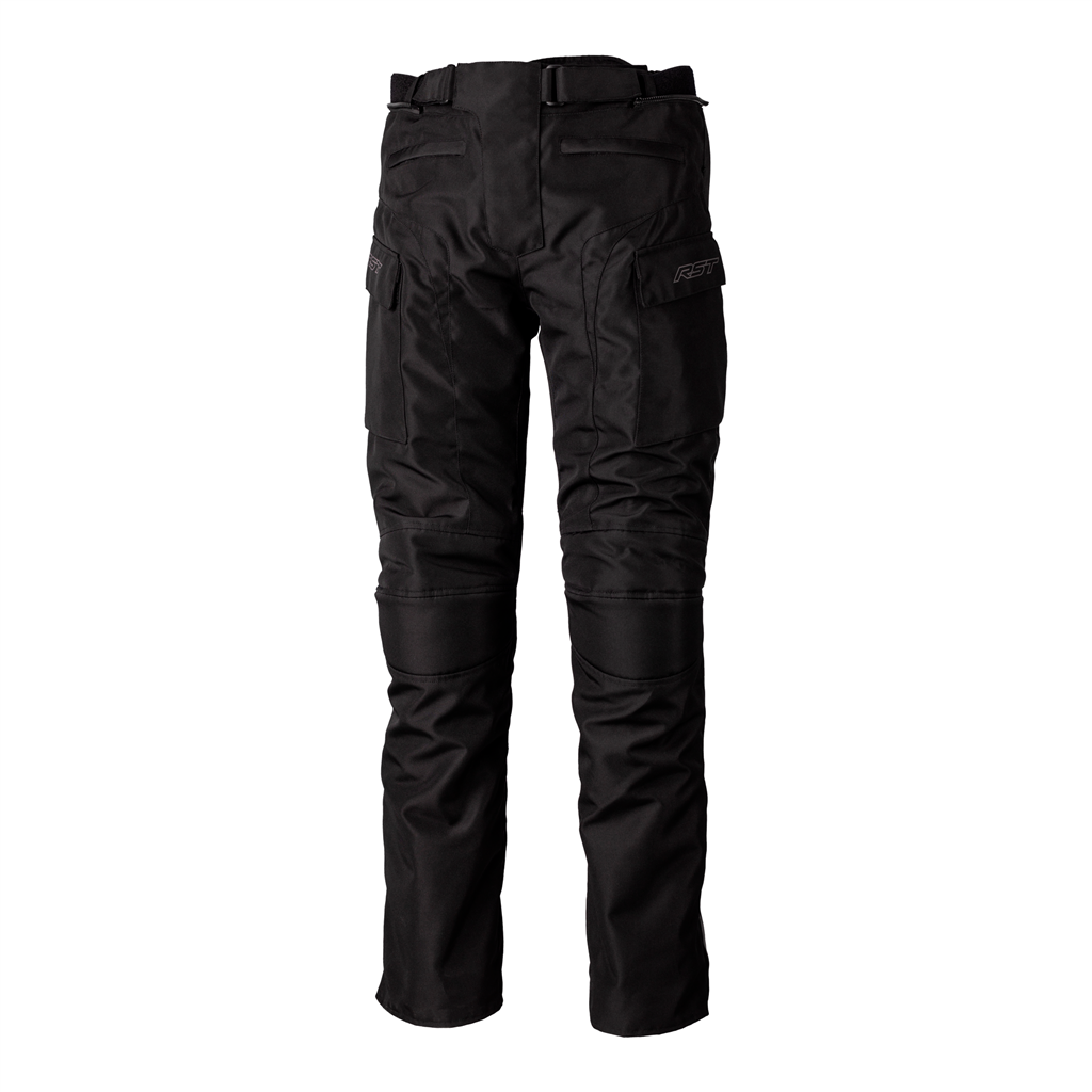 ALPHA 5 RL CE MENS LONG LEG TEXTILE JEANS - BLACK