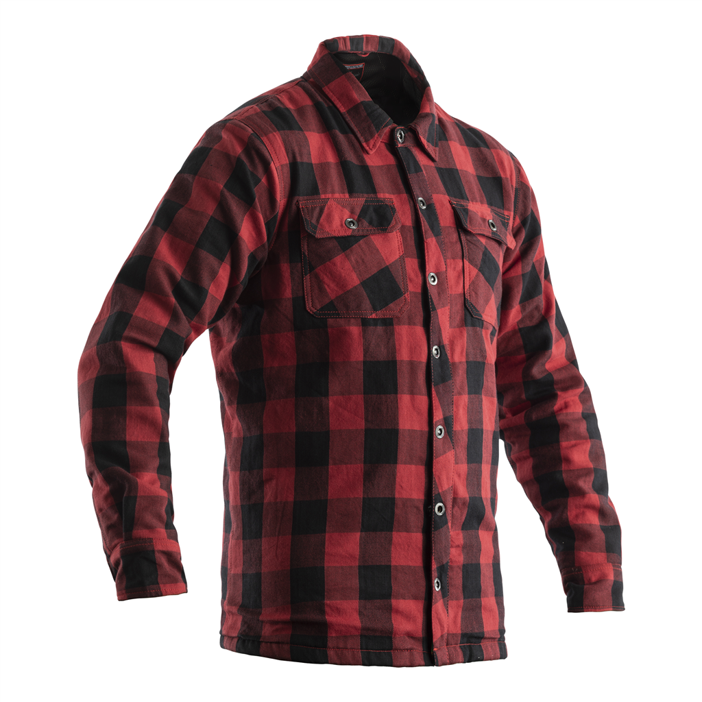 RST X KEVLAR LUMBERJACK CE MENS TEXTILE SHIRT - RED