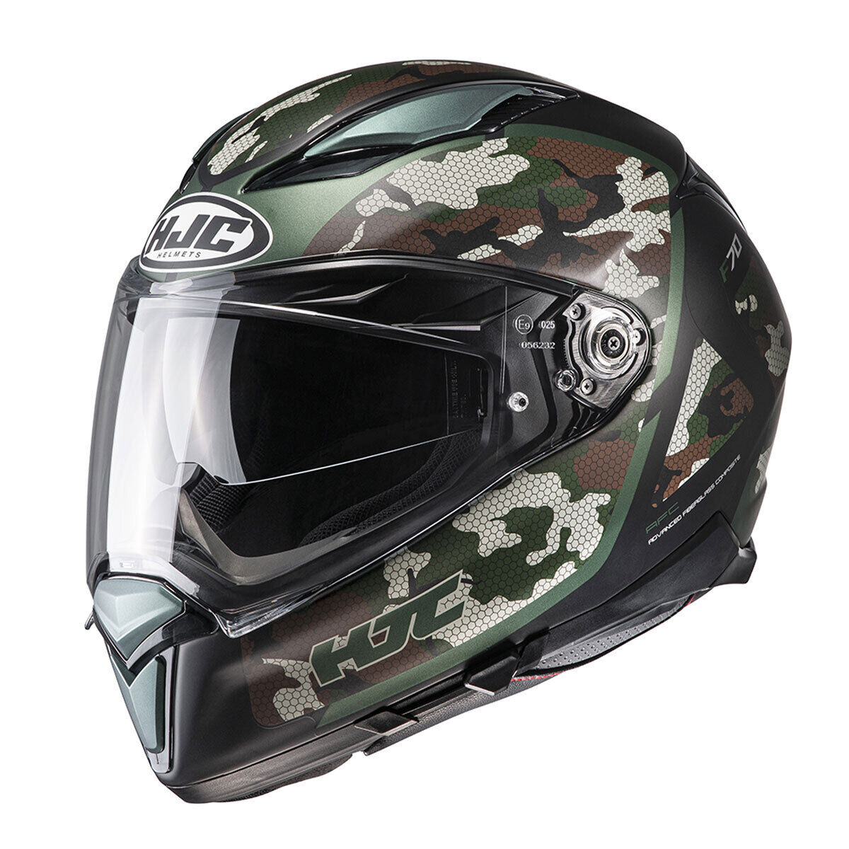 HJC F70 FULL FACE HELMET KATRA MC4SF - CAMO