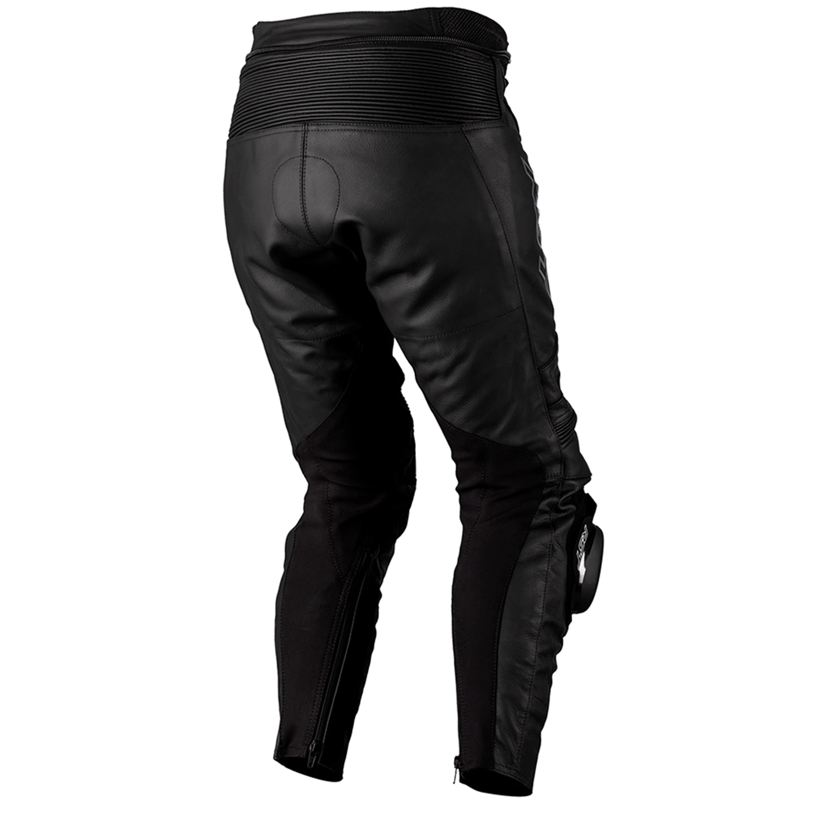S1 CE LADIES LEATHER JEANS - BLACK