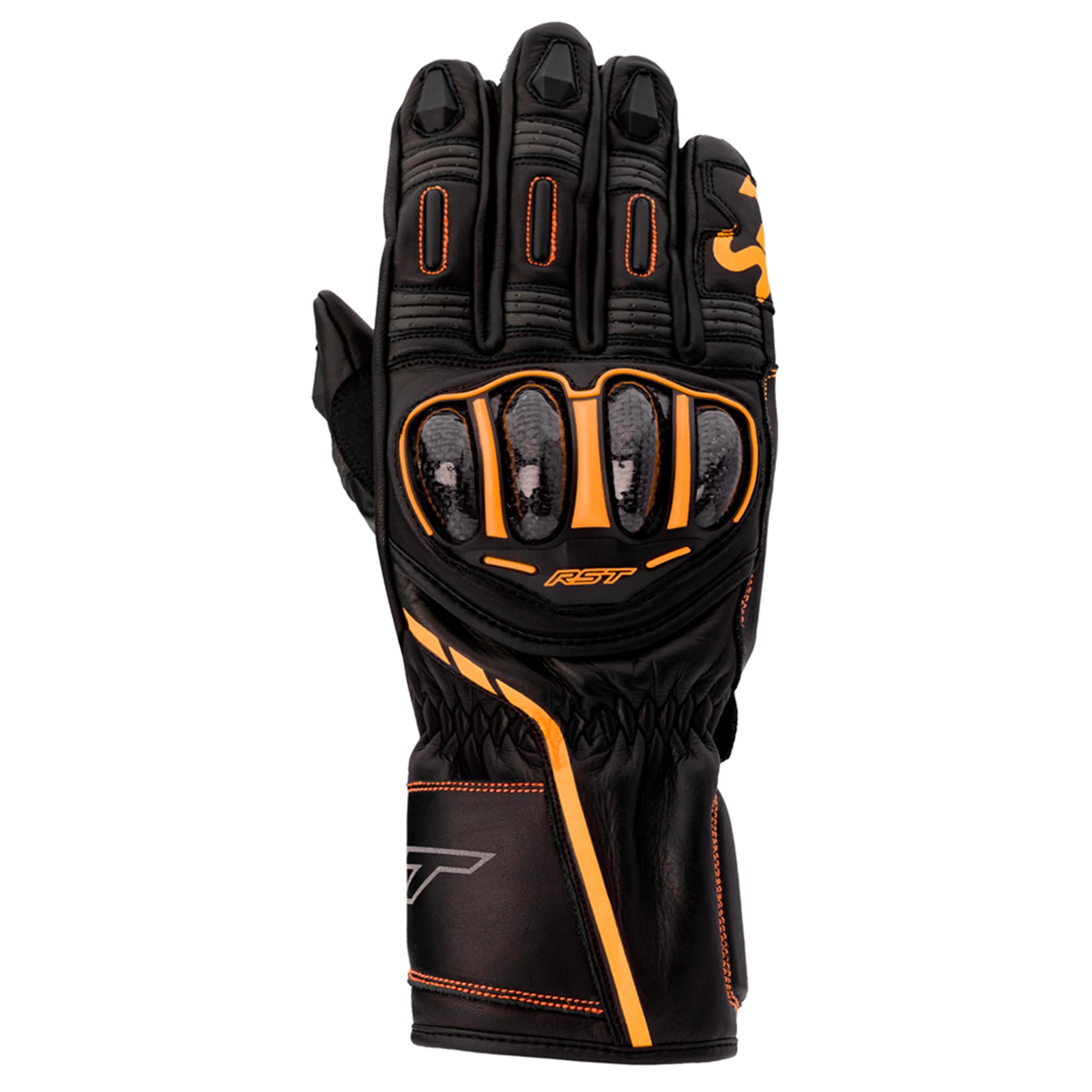 S1 CE MENS GLOVES - NEON ORANGE