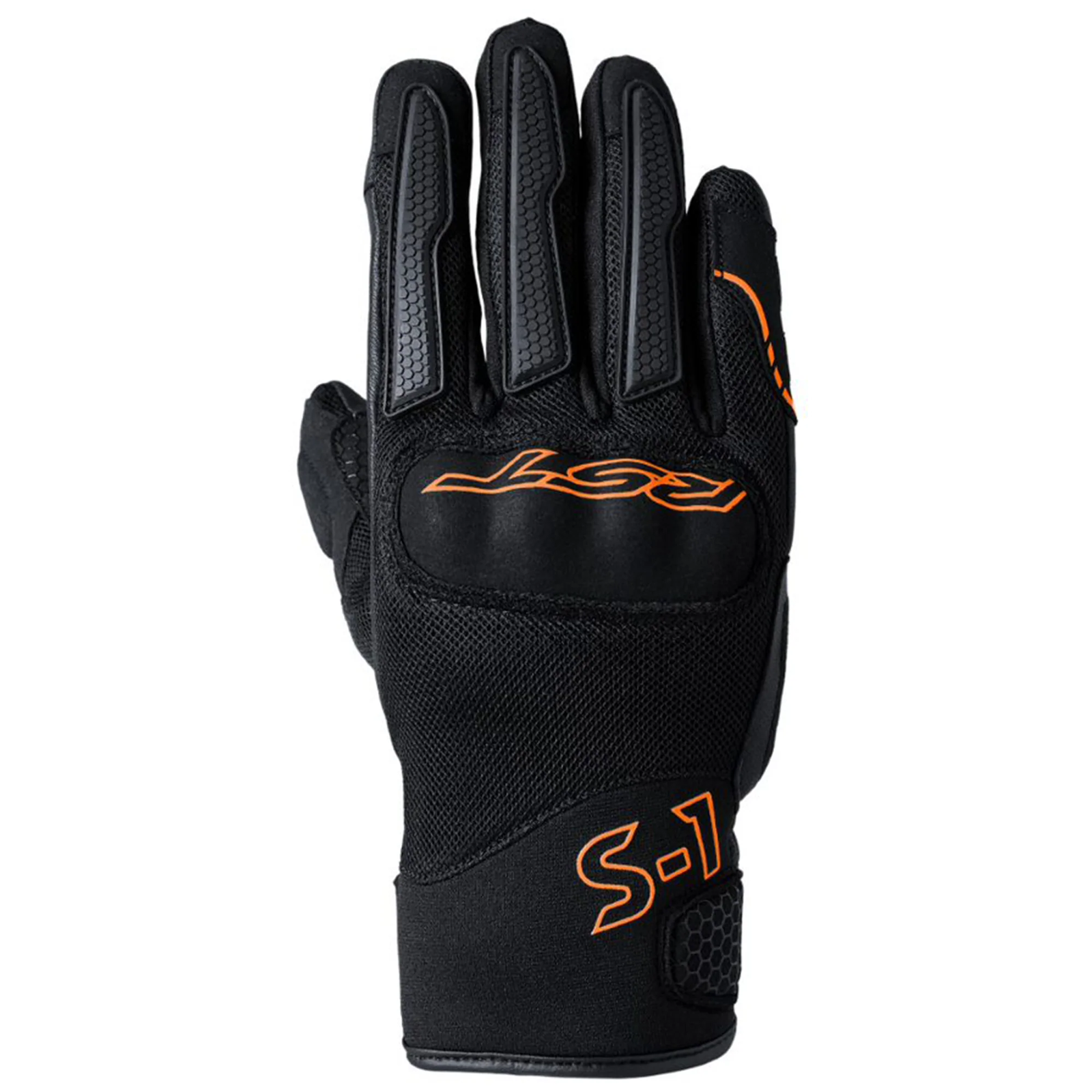 S1 MESH CE MENS GLOVES - NEON ORANGE